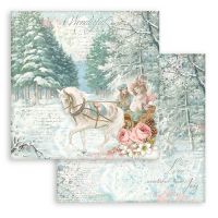 Дизайнерски хартии "Sweet Winter", 30см, Stamperia