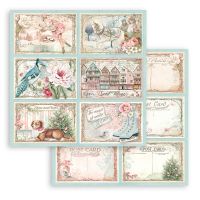 Дизайнерски хартии "Sweet Winter", 30см, Stamperia