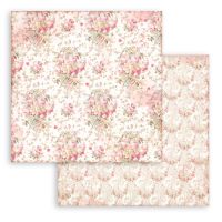 Дизайнерски фонови хартии "Rose Parfum-Backgrounds", 30см, Stamperia