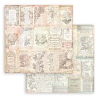 Дизайнерски фонови хартии "Rose Parfum-Backgrounds", 30см, Stamperia