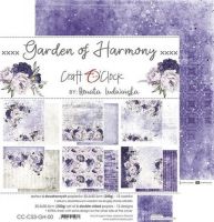 Дизайнерски хартии "Garden of Harmony", 30см, Craft o'Clock