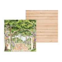 Дизайнерски хартии "Secret Garden", 15см, P13