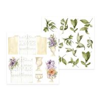 Дизайнерски хартии "Secret Garden", 15см, P13