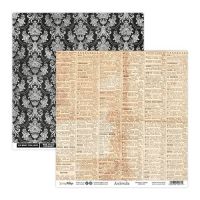 Дизайнерски хартии "Archivalia", 15см, ScrapBoys