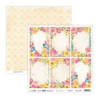 Дизайнерски хартии "Bird Romance", 30.5см, ScrapBoys