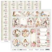 Дизайнерски хартии "Moments", 15см, ScrapBoys