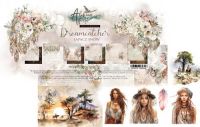 Дизайнерски хартии "Dreamcatcher", 30см, Alchemy of Art