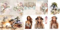 Дизайнерски хартии "Dreamcatcher", 30см, Alchemy of Art