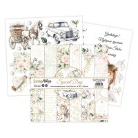 Дизайнерски хартии "Special Day", 15см, ScrapBoys