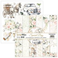 Дизайнерски хартии "Special Day", 15см, ScrapBoys