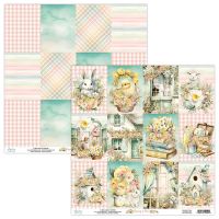 Дизайнерски хартии "Spring is Here", 30см, Mintay Papers