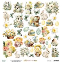Дизайнерски хартии "Spring is Here", 30см, Mintay Papers