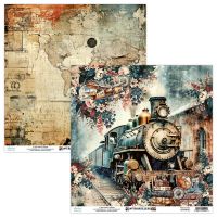 Дизайнерски хартии "Traveller", 30см, Mintay Papers
