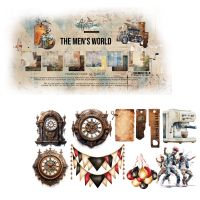 Дизайнерски хартии "The Men's World", 30см, Alchemy of Art