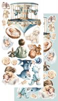 Дизайнерски елементи за изрязване "My Little Baby Boy", Alchemy of Art