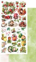 Дизайнерски елементи за изрязване "My Little Baby Fruit", Alchemy of Art
