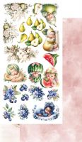 Дизайнерски елементи за изрязване "My Little Baby Fruit", Alchemy of Art