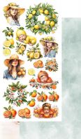 Дизайнерски елементи за изрязване "My Little Baby Fruit", Alchemy of Art