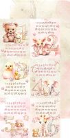 Дизайнерски елементи за изрязване "Girl&Curl-Mix", Craft o'Clock