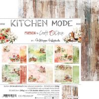 Дизайнерски хартии "Kitchen Mode", 20см, Craft o'Clock