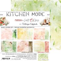 Дизайнерски фонови хартии "Kitchen Mode", 20см, Craft o'Clock