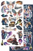 Дизайнерски елементи за изрязване "Legends of the Magic School", Alchemy of Art