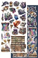 Дизайнерски елементи за изрязване "Legends of the Magic School", Alchemy of Art