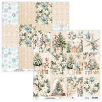 Дизайнерски хартии "Christmas Blessings", 30см, Mintay Papers