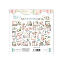 Дизайнерски хартиени елементи "In My Craftroom", Mintay Papers