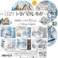 Дизайнерски хартии "Cozy Winterland", 15см, Craft o'Clock