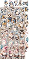 Дизайнерски елементи за изрязване "Cozy Winterland-Flowers and more", Craft o'Clock