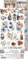 Дизайнерски елементи за изрязване "Cozy Winterland-Flowers and more", Craft o'Clock