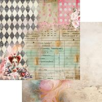 Дизайнерски хартии "Alice", 30см, Alchemy of Art