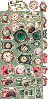 Дизайнерски елементи за изрязване "Savor the Moment-Mix", Craft o'Clock