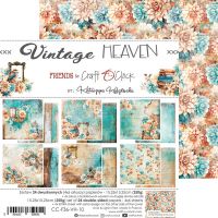 Дизайнерски хартии "Vintage Heaven", 15см, Craft o'Clock