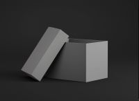 Структурна подвързваща хартия "Wibalin Buckram" - сива - 50x70см, Winter&Company