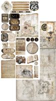 Дизайнерски елементи за изрязване "Junk Journal Natural Beauty", Alchemy of Art