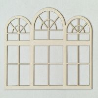 Комплект прозорци от бирен картон, 2бр., Scrapbooky
