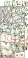 Дизайнерски елементи за изрязване "Cherished Memories-Memories", Craft o'Clock