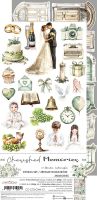 Дизайнерски елементи за изрязване "Cherished Memories-Memories", Craft o'Clock