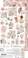 Дизайнерски елементи за изрязване "Rose Emotions-Flowers and more", Craft o'Clock