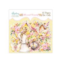 Дизайнерски хартиени елементи "Blossom Serenity", Mintay Papers