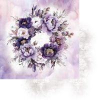 Дизайнерски хартии "In Purple Color", 20см, Alchemy of Art