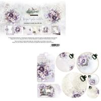 Дизайнерски хартии "In Purple Color", 20см, Alchemy of Art