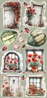 Дизайнерски елементи за изрязване "Heart of the Sun-Flowers and more", Craft o'Clock
