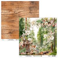 Дизайнерски хартии "Wildwood Secrets", 30см, Mintay Papers