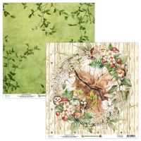 Дизайнерски хартии "Wildwood Secrets", 30см, Mintay Papers