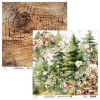 Дизайнерски хартии "Wildwood Secrets", 30см, Mintay Papers