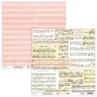 Дизайнерски хартии "Music Garden", 30см, Mintay Papers