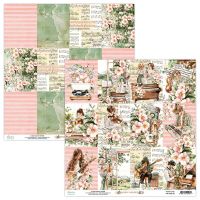 Дизайнерски хартии "Music Garden", 30см, Mintay Papers